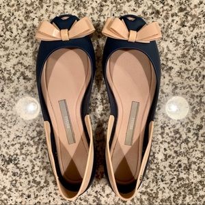 Melissa flats with bow